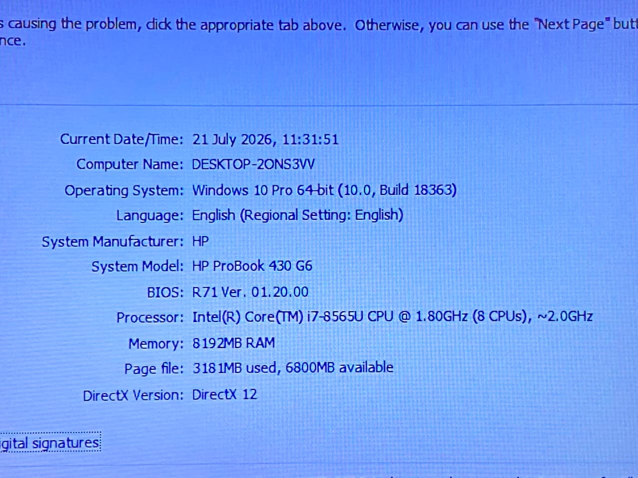 Laptop HP EliteBook 430 G6 Ci7